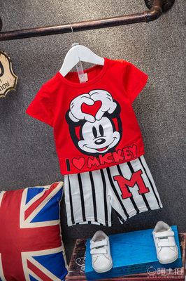 甌海梧田優(yōu)樂童 夏日童趣風，0.8LR系列卡通T恤短褲套裝直批指南
