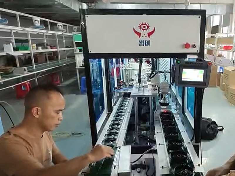 空調服散熱風扇組裝機(明亮)