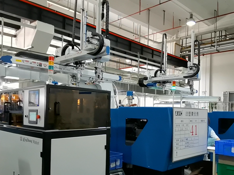 fun88樂天使機械手視覺馬達殼自動化